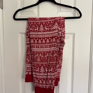 Little Sleepies Red and Pink Pajama Pants